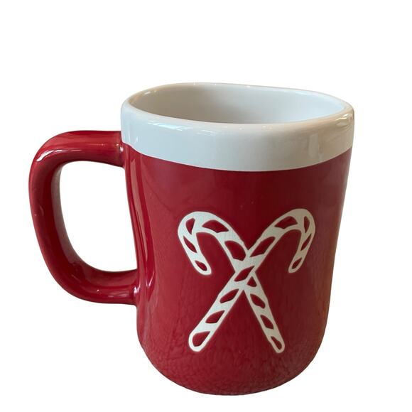 Rae Dunn MERRY Double Sided CANDY CANE Mug NEW Release New - Picture 11 of 14